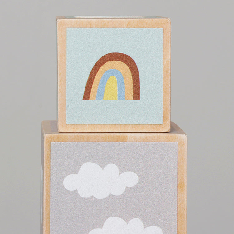 Wholesale Wooden Stacking Number & Animal Blocks Toy, OEM Available