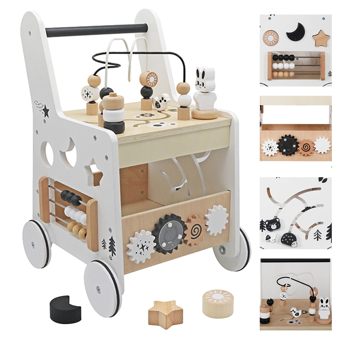 Custom Wooden Baby Walker Manufacturer – Kids Activity Walker Toy OEM Supplier