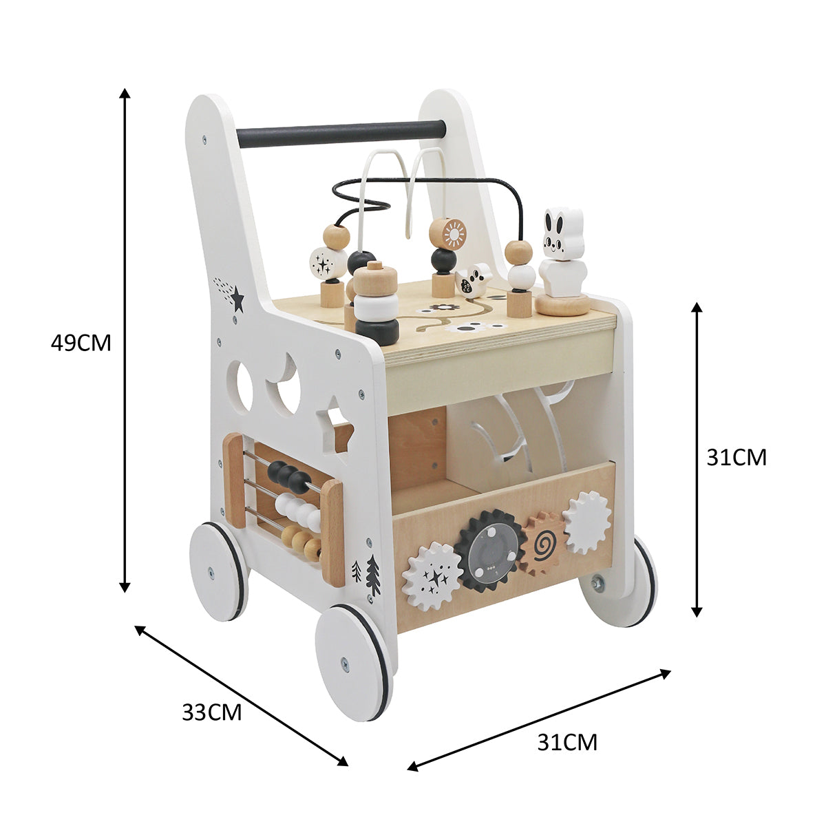 Custom Wooden Baby Walker Manufacturer – Kids Activity Walker Toy OEM Supplier