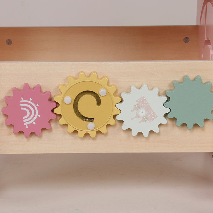 Custom Wooden Baby Walker Manufacturer – Pink Kids Activity Walker Toy OEM Supplier