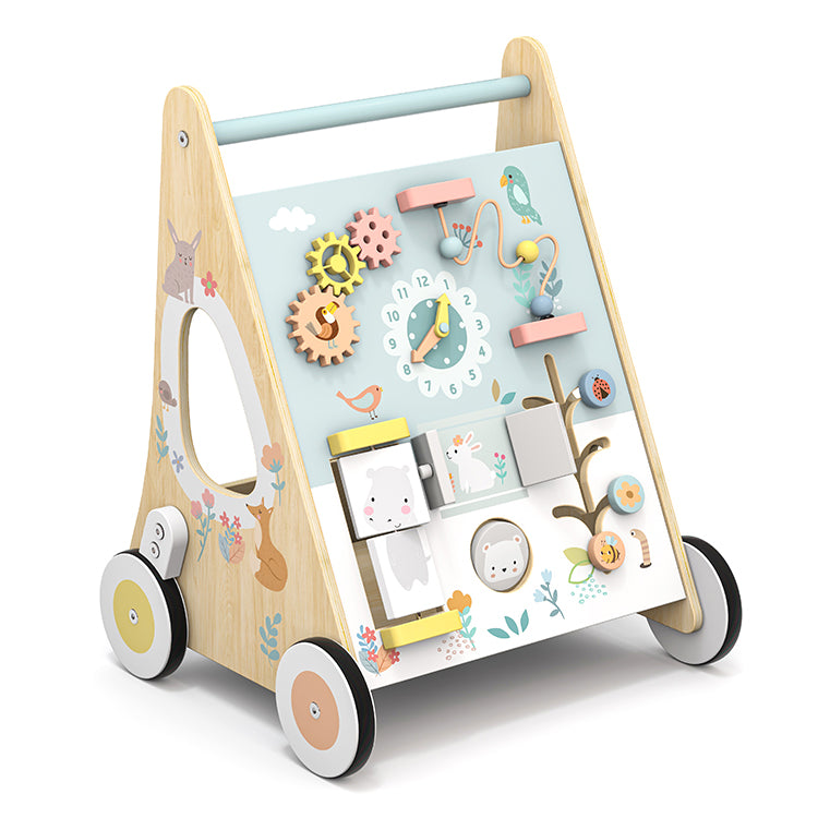 Wholesale Kids Wooden Forest Activity Walker, OEM Available