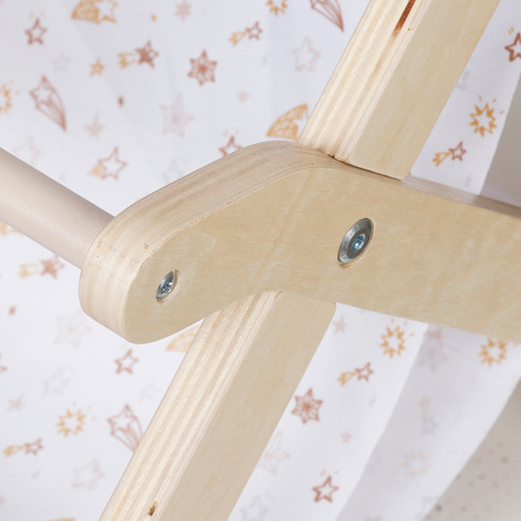 Montessori Wooden Doll Stroller Toy