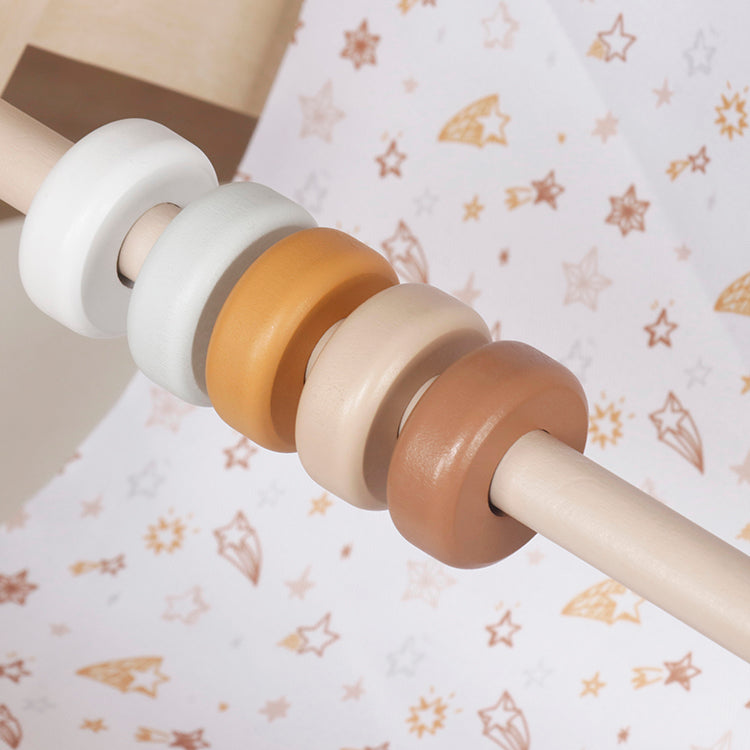 Montessori Wooden Doll Stroller Toy
